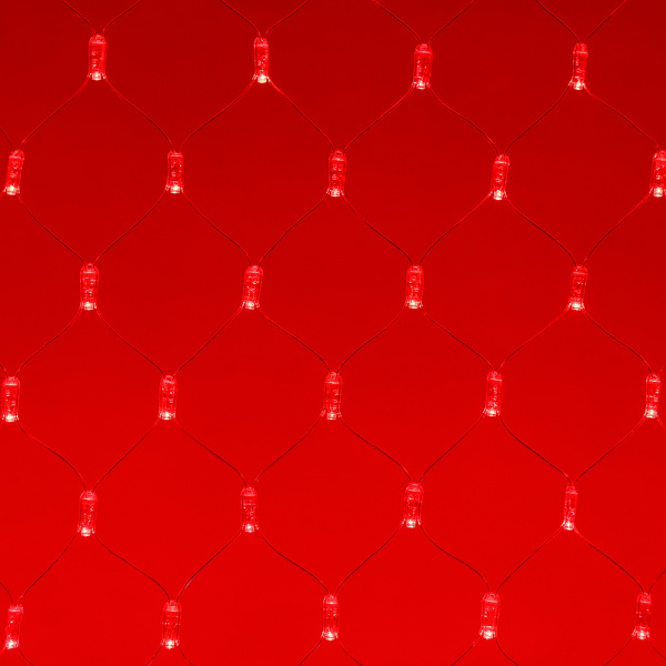 Arlight Светодиодная гирлянда ARD-NETLIGHT-CLASSIC-2000x1500-CLEAR-288LED Red (230V, 18W) (Ardecoled, IP65)
