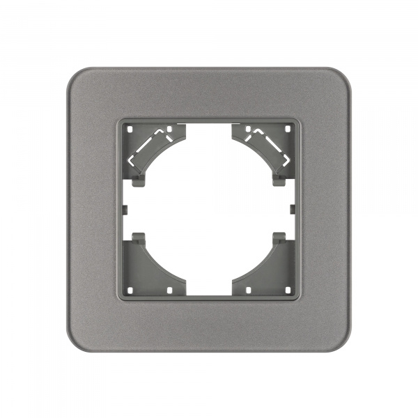 Arlight Рамка стеклянная FRM-OMALI-GS-1-GR (-)