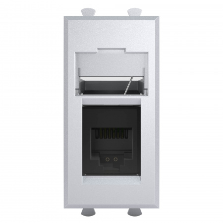 DKC Avanti Закаленная сталь телефонная розетка RJ-12 1модуля