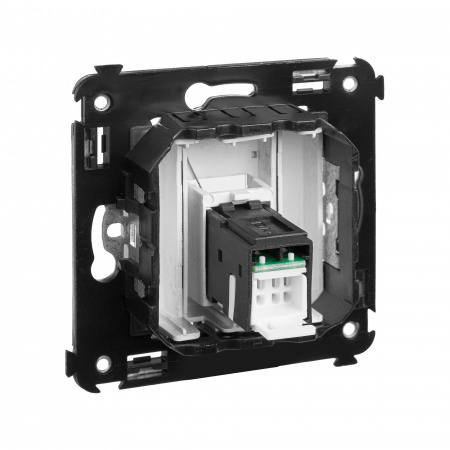 DKC Avanti Закаленная сталь Компьютерная розетка RJ-45 один  категория  6А