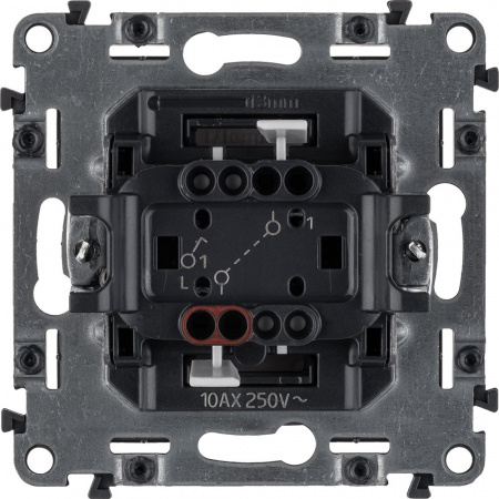 Legrand Valena ALLURE DIY Алюм Выключатель 1-клавишный 10А 250В