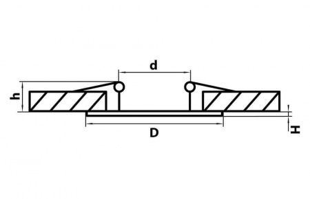 Встраиваемый светодиодный светильник Lightstar Forto 223202