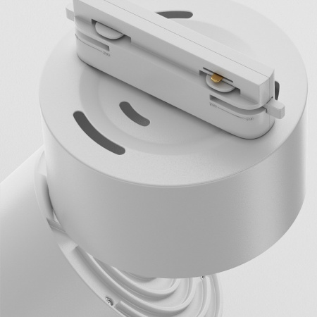 Трековый светильник Single phase track system UNITY TR084-1-15W3K-W Maytoni Yin