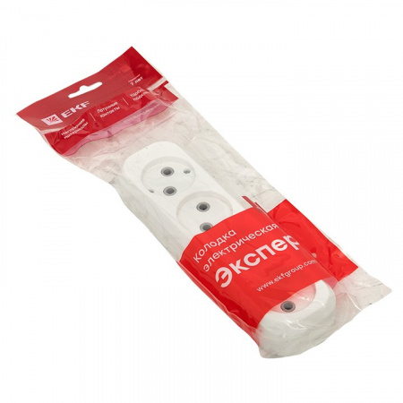 EKF PROxima Колодка 4 гн. 10А 2,2кВт б/з Эксперт