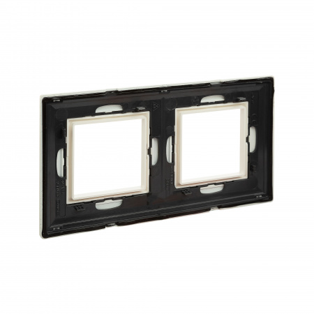 DKC Avanti Белый Металл Рамка 4 модуля