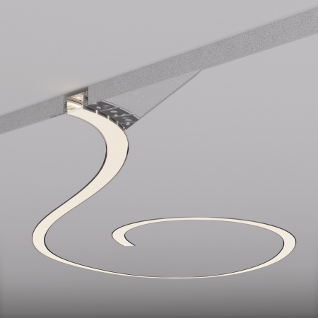 Arlight Профиль FANTOM-BENT-W23-SIDE-2000 ANOD (Алюминий)