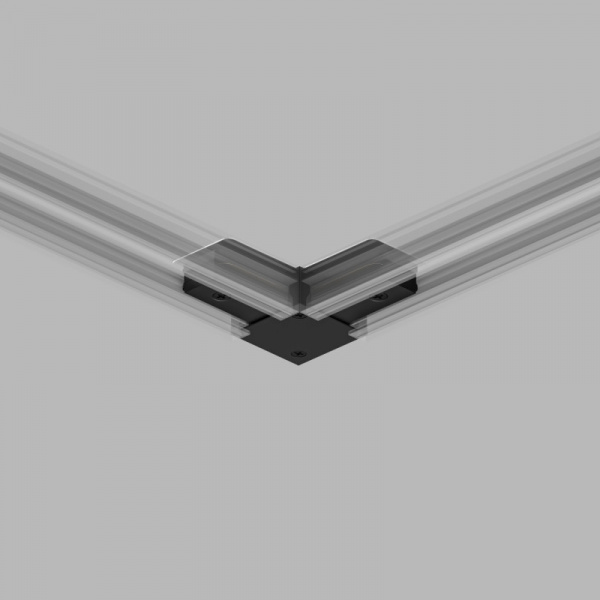 TR1102-BK Соединитель для шинопровода L-образный, черный