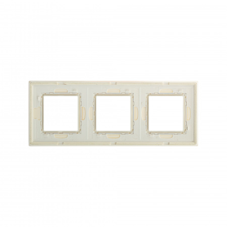 DKC Avanti Белый Стекло Рамка 6 модулей