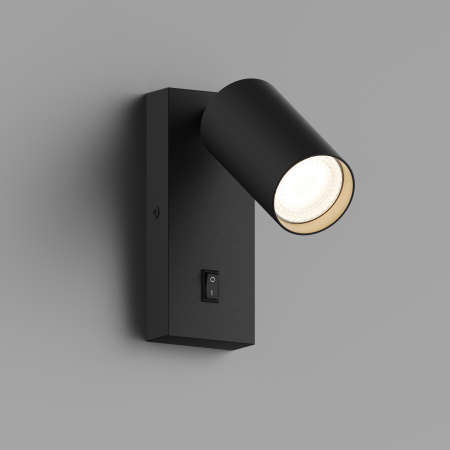 Настенный светильник Edge HSBL_0125 IP20, 35Вт, GU10, черный