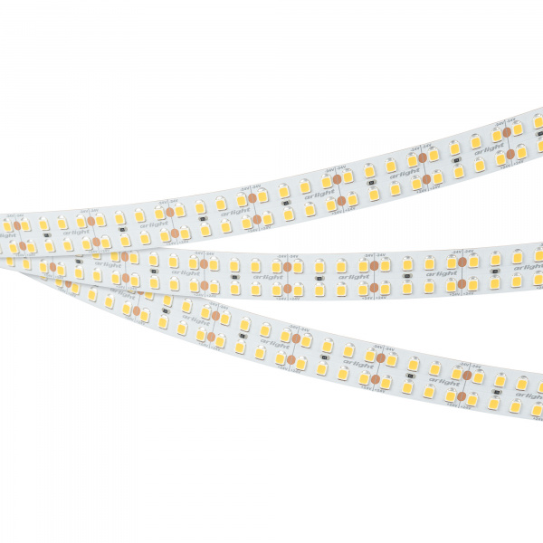 Arlight Лента RT-A320-15mm 24V Warm3000 CRI98 (24 W/m, IP20, 2835, 5m) (-)