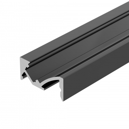 Arlight Профиль SL-BEVEL-W21-2000 ANOD BLACK (Алюминий)