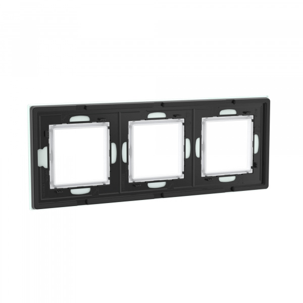 DKC Avanti Светло-зеленый Стекло Рамка 6 модулей