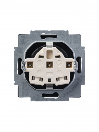 ABB BJE Solo/Future Черный бархат Розетка с/з