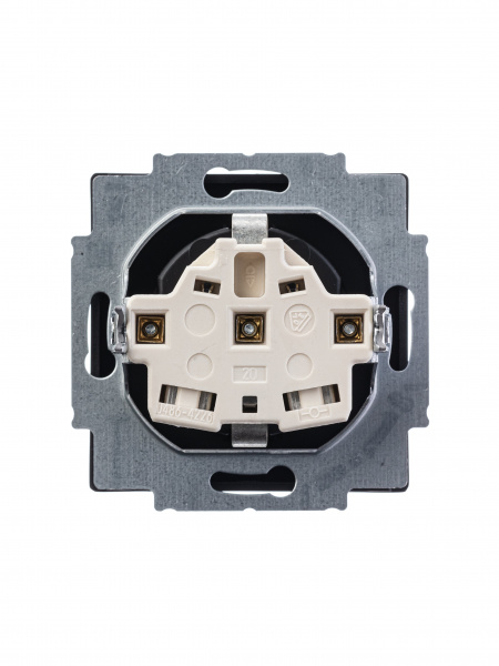 ABB BJE Solo/Future Черный бархат Розетка с/з