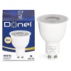 Donel Светодиодная лампа 9Вт, MR16, 220В, GU10, 3000K, 720Лм, Ra>80, 60°, D50хH65мм, Dim Triac, DN03003W9GU10Dim