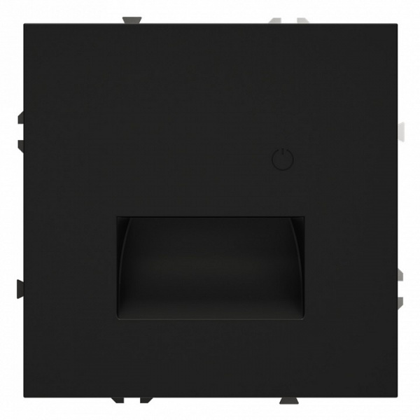 Подсветка светодиодная встраиваемая VOLTUM S70 с датчиком, (черный матовый) Подсветка светодиодная встраиваемая VOLTUM S70 с датчиком, (черный матовый)