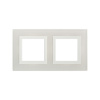 DKC Avanti Белый Стекло Рамка 4 модуля