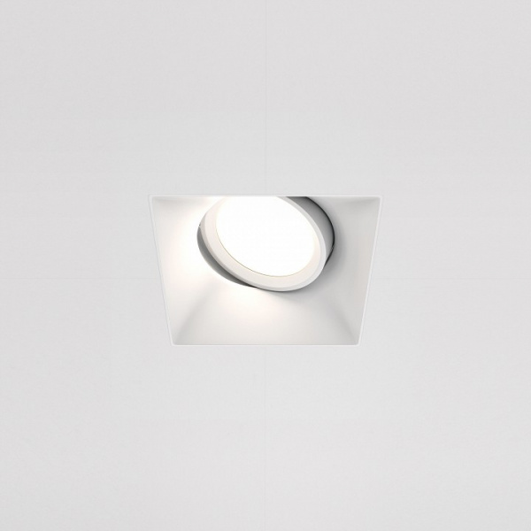 Встраиваемый светильник Downlight DL042-01-SQ-W Maytoni Dot