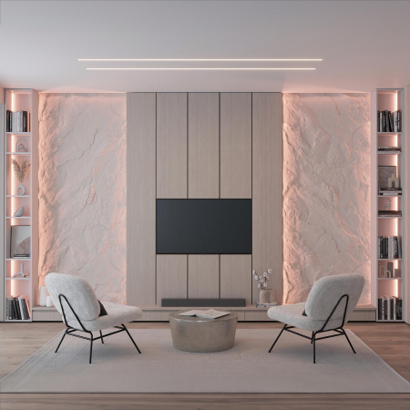 Arlight Лента RT-A120-8mm 24V Peach Fuzz (9.6 W/m, IP20, 5m) (-)