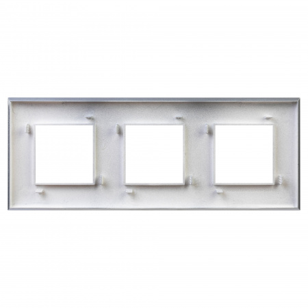 DKC Avanti Закаленная сталь Рамка 6 модулей