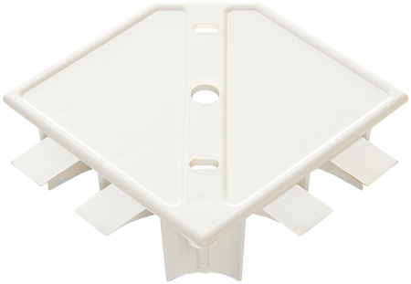SPL Плоский угол 90° для кабель-каналов 100x50 белый (638013 - SPL - 100005S)