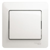 SE Glossa Перламутр Выключатель 1-клавишный, сх.1, 10АХ (в сборе)