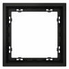 Рамка пластиковая VOLTUM S70 на 1 пост, (черный матовый)