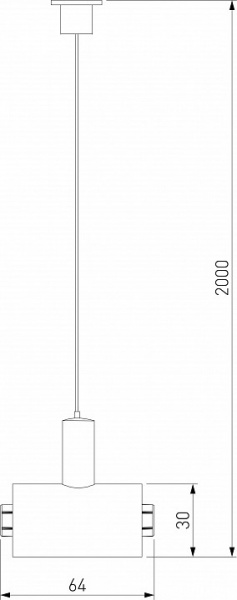Module System Набор подвеса с питанием (черный) 85185/00 Elektrostandard Module System a066182
