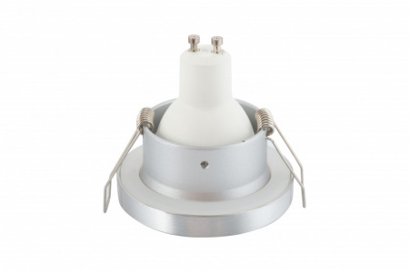 DK3012-AL Встраиваемый светильник влагозащ., IP 44, 50 Вт, GU10, серый, алюминий