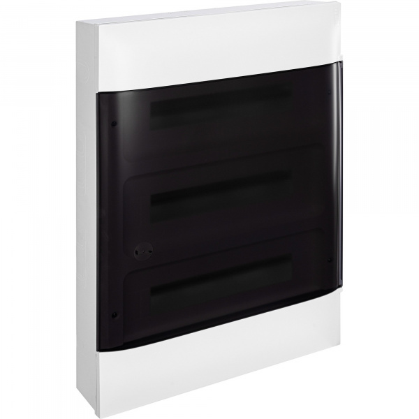 Legrand Practibox S Пластиковый щиток Навесной 3X18 Дымчатая дверь