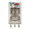 EKF Averes Реле промежуточное с кнопкой и механической индикацией RPAt 22/3 10A 24В DC