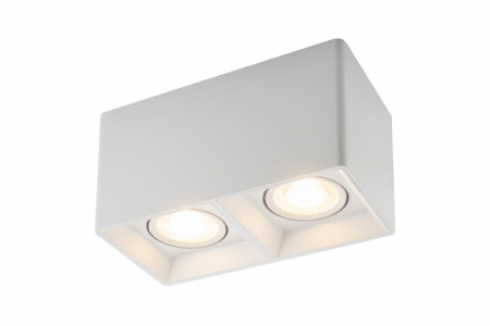 DK3035-WH Светильник накладной IP 20, 10 Вт, GU5.3, LED, белый, пластик
