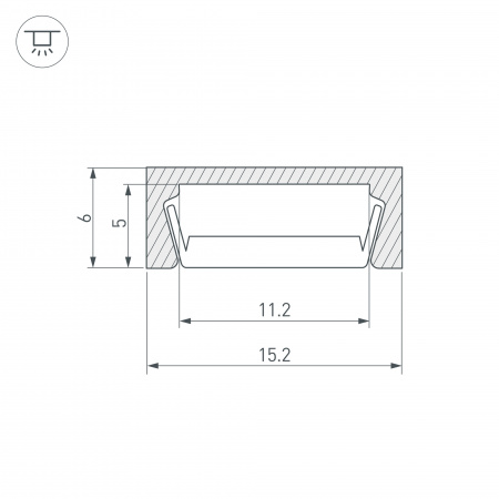 Arlight Профиль MIC-3000 (Алюминий)