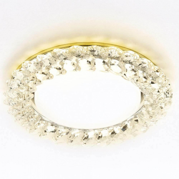 Встраиваемый светильник Ambrella light GX53 Design G206 CL/G