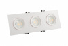 DK3023-WH Встраиваемый светильник, IP 20, 10 Вт, GU5.3, LED, белый, пластик