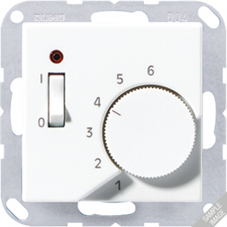 JUNG комнатный термостат, алюминий