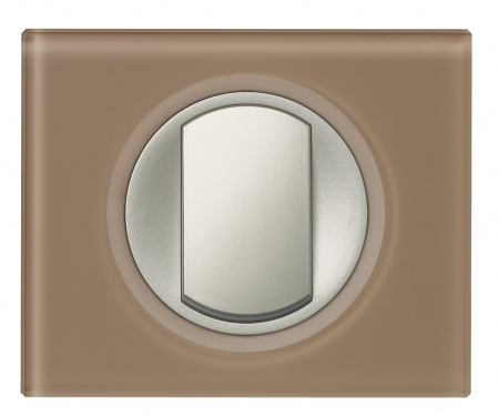 Legrand Celiane2 Смальта мокка Рамка 1-я (2 мод)