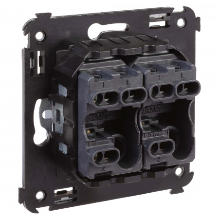 DKC Avanti Закаленная сталь Переключатель двухклавишный