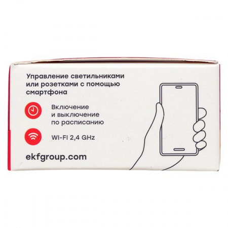 EKF Connect Умное реле в подрозетник 2-канальное Wi-Fi