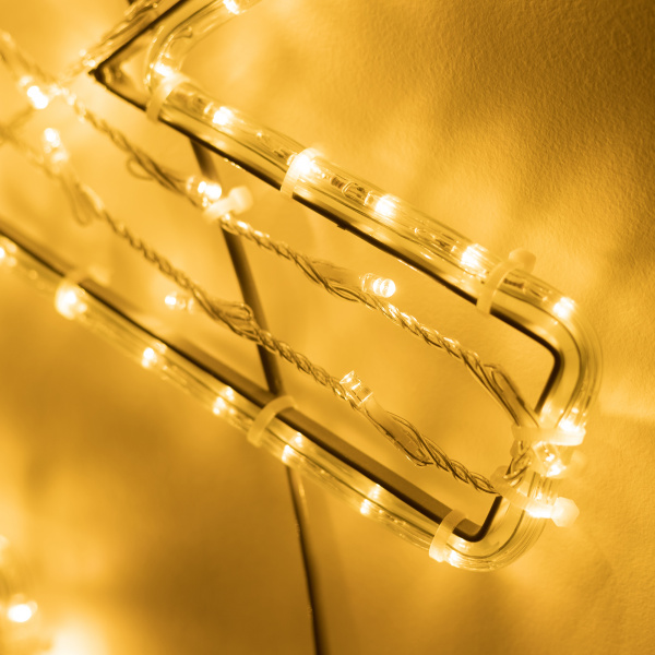 Arlight Фигура ARD-SNOWFLAKE-M11-1250x1200-604LED Warm (230V, 36.5W) (Ardecoled, IP65)