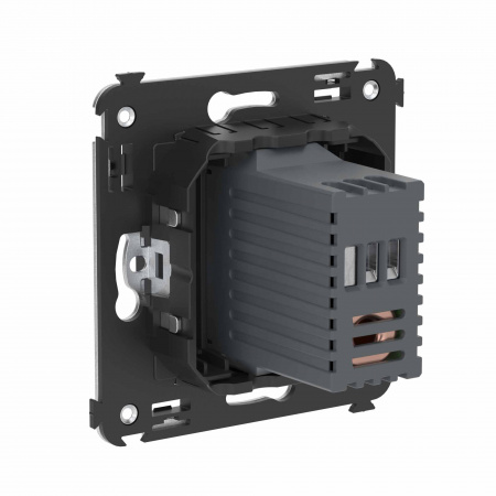 DKC Avanti Черный матовый Диммер поворотный