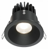 Встраиваемый светильник Downlight DL034-L12W4K-B Maytoni Zoom