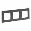 Legrand INSPIRIA Дымчатый Рамка - 3 поста