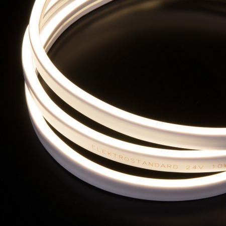 Гибкий неон 24V 10W 120Led 2835 IP65, дневной белый, 5м 24V 10W 120Led 2835 IP65 Elektrostandard 24V 10W a056259 Гибкий неон 24V 10W 120Led 2835 IP65, дневной белый, 5м 24V 10W 120Led 2835 IP65 Elektrostandard 24V 10W a056259