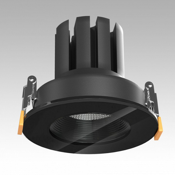 Светильник встраиваемый светодиодный Artis 7W 3000 черный 25096/LED Elektrostandard Artis a066138