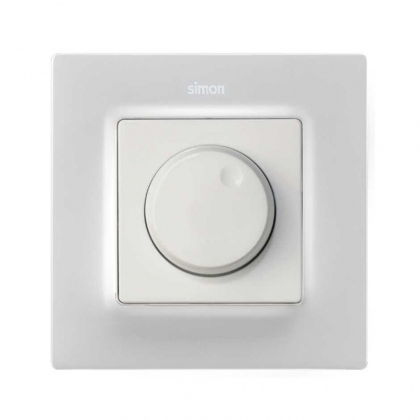 Simon S82 Concept Матовый белый, Накладка для светорегулятора