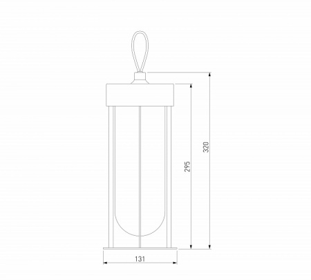Переносной уличный светодиодный светильник Ritz черный 35183/S черный Elektrostandard Ritz a068270 Переносной уличный светодиодный светильник Ritz черный 35183/S черный Elektrostandard Ritz a068270