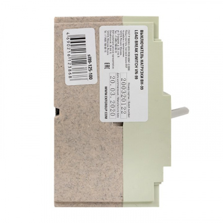 EKF PROxima Выключатель нагрузки ВН-99 125/100А 3P