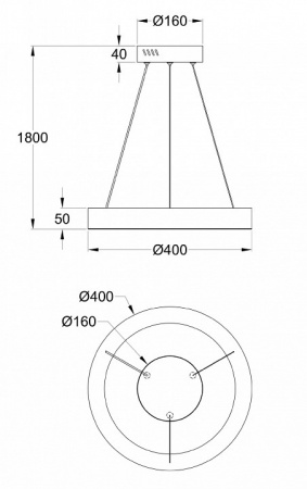Подвесной светильник MOD415PL-L36BS4K Maytoni Saturno Подвесной светильник MOD415PL-L36BS4K Maytoni Saturno