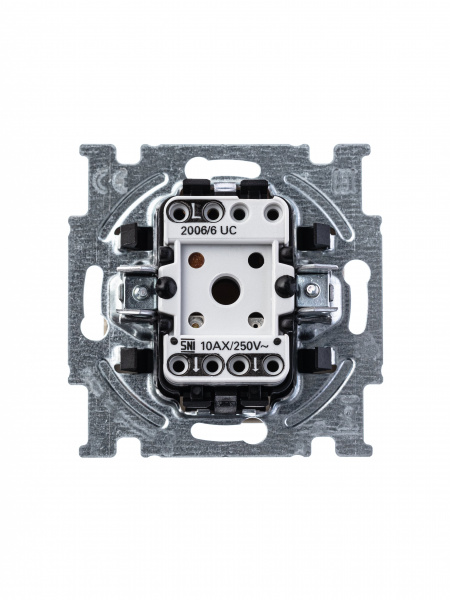 ABB BJB Basic 55 Беж Выключатель 1-клавишный